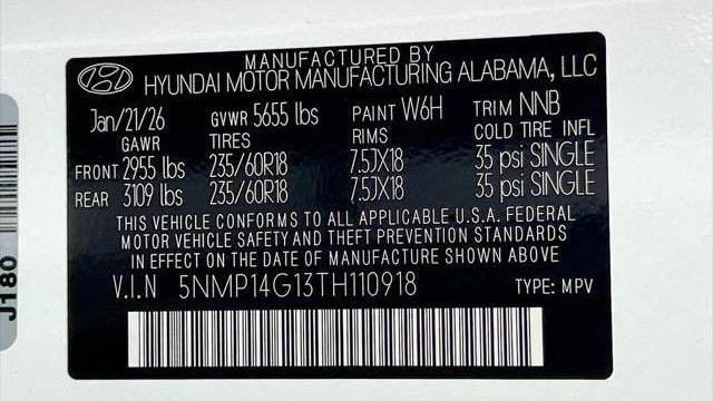 2026 Hyundai SANTA FE Hybrid SE