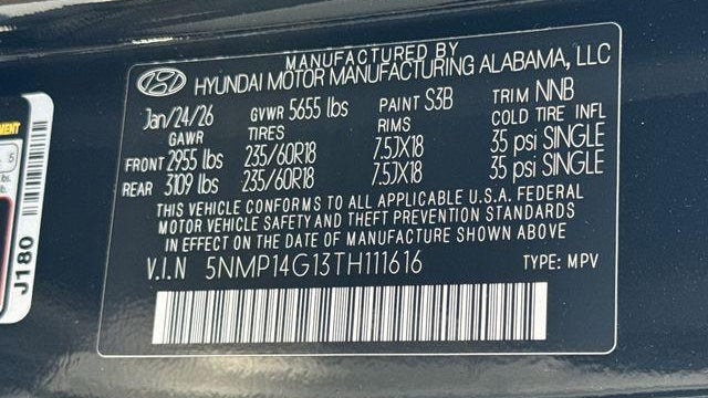 2026 Hyundai SANTA FE Hybrid SE