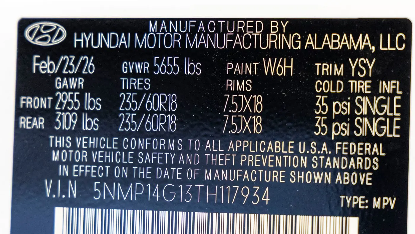 2026 Hyundai SANTA FE Hybrid SE