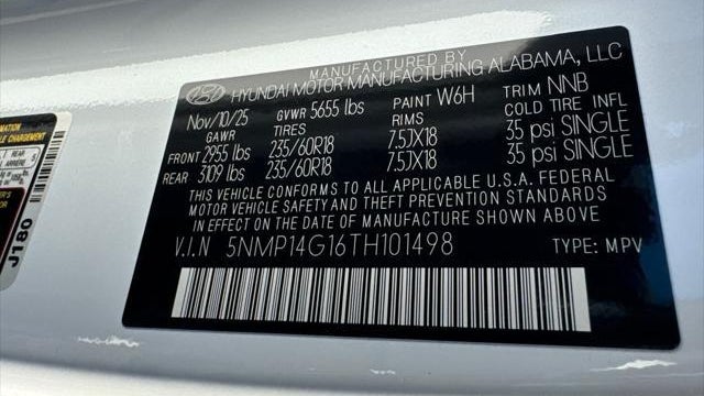 2026 Hyundai SANTA FE Hybrid SE