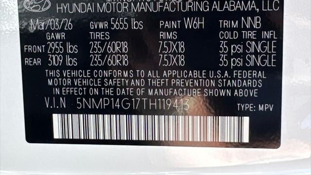 2026 Hyundai SANTA FE Hybrid SE