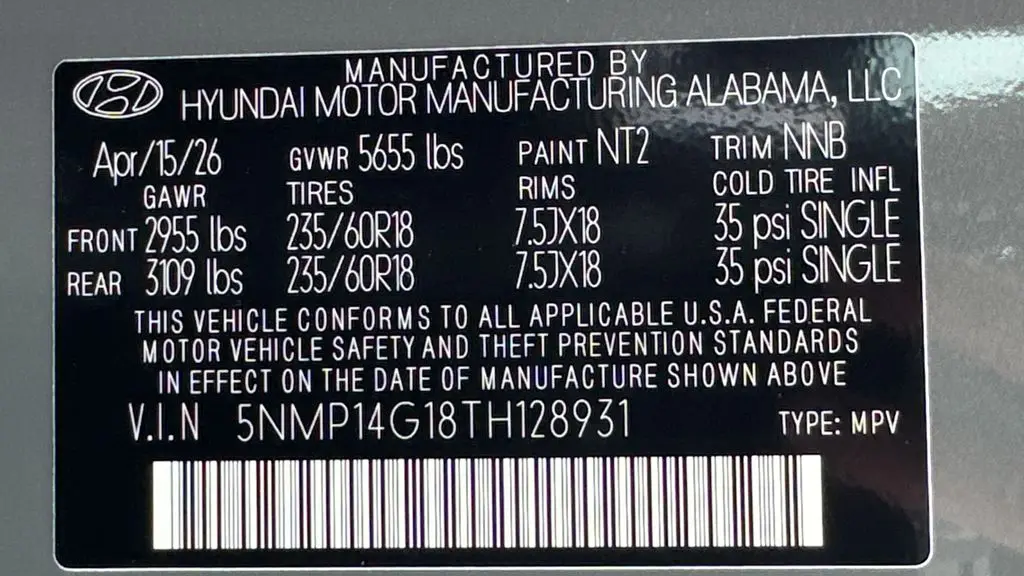 2026 Hyundai SANTA FE Hybrid SE