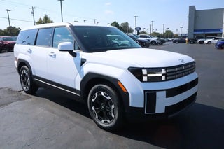 2026 Hyundai SANTA FE with Serenity White Exterior