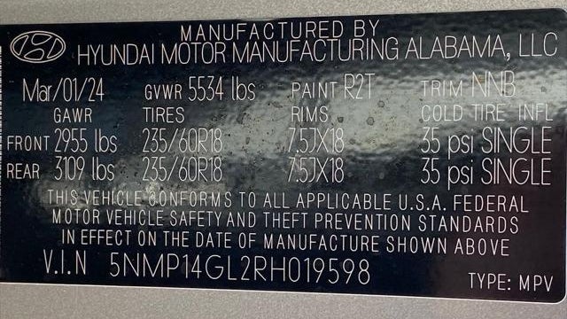 2024 Hyundai SANTA FE SE