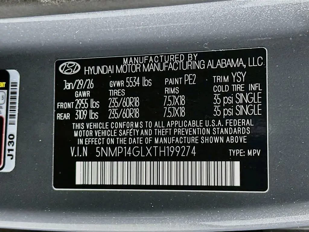 2026 Hyundai Santa Fe - $29,897