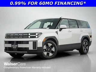 2026 Hyundai SANTA FE Hybrid with Serenity White Exterior