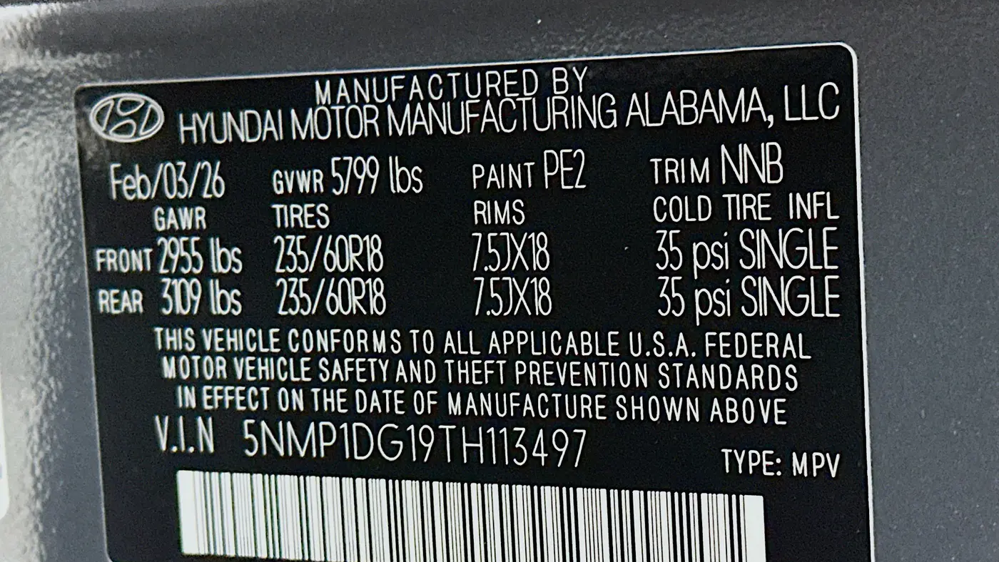 2026 Hyundai SANTA FE Hybrid SE