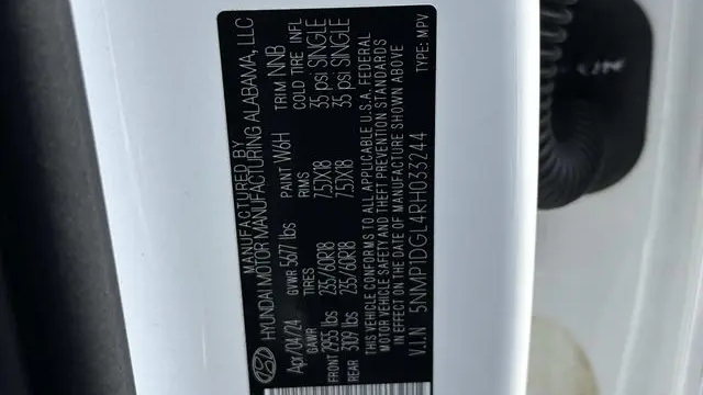 2024 Hyundai SANTA FE SE