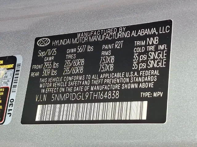 2026 Hyundai Santa Fe - $32,500