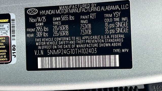 2026 Hyundai SANTA FE Hybrid SEL