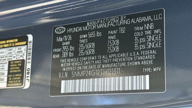 2026 Hyundai SANTA FE Hybrid SEL