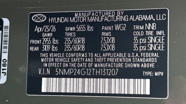 2026 Hyundai SANTA FE Hybrid SEL