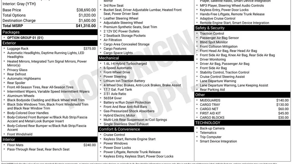 2026 Hyundai SANTA FE Hybrid SEL