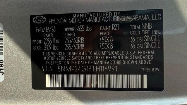 2026 Hyundai SANTA FE Hybrid SEL
