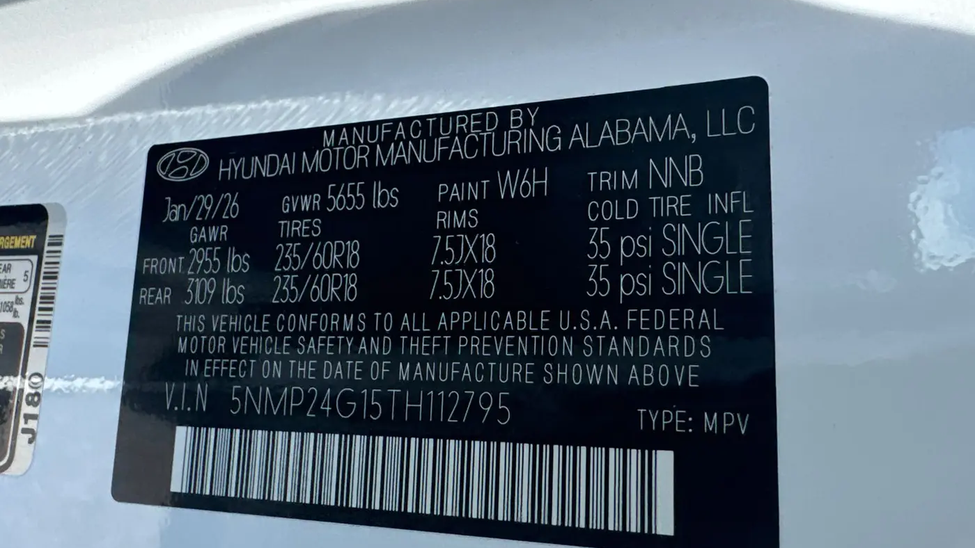 2026 Hyundai SANTA FE Hybrid SEL