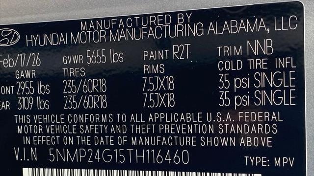 2026 Hyundai SANTA FE Hybrid SEL