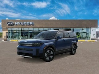 2026 Hyundai SANTA FE Hybrid with Atlantis Blue Exterior