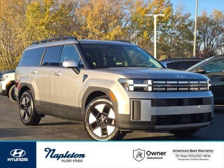 2024 Hyundai SANTA FE Hybrid with Shimmering Silver Exterior