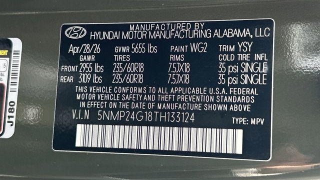 2026 Hyundai SANTA FE Hybrid SEL