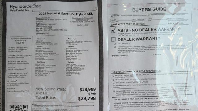 2024 Hyundai SANTA FE Hybrid SEL