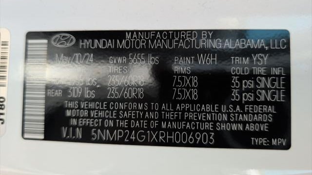 2024 Hyundai SANTA FE Hybrid SEL