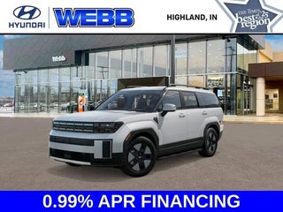 2026 Hyundai SANTA FE Hybrid with Serenity White Exterior