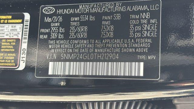 2026 Hyundai SANTA FE SEL