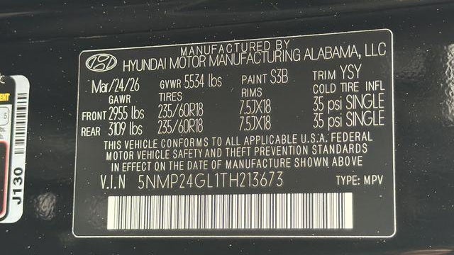 2026 Hyundai SANTA FE SEL