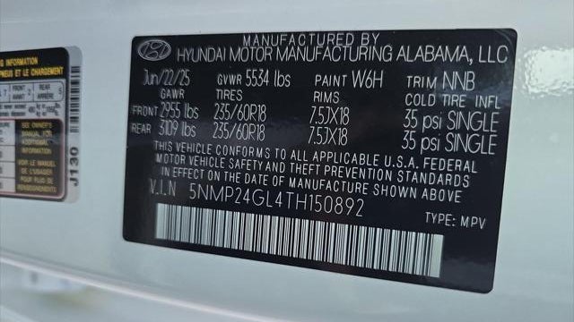 2026 Hyundai SANTA FE SEL