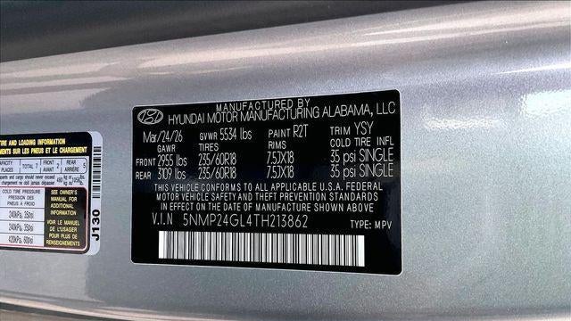 2026 Hyundai SANTA FE SEL