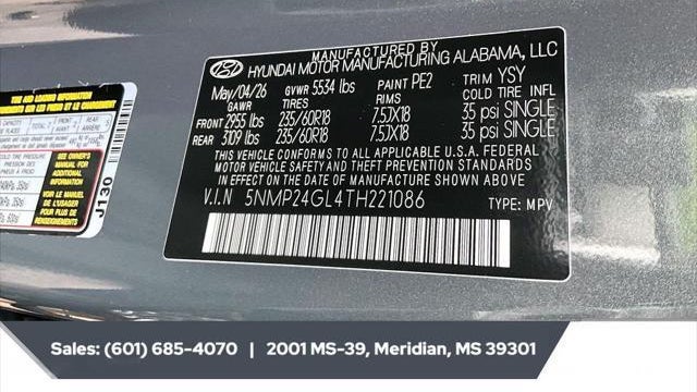 2026 Hyundai SANTA FE SEL