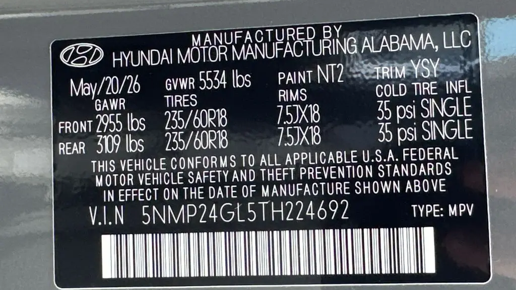 2026 Hyundai SANTA FE SEL