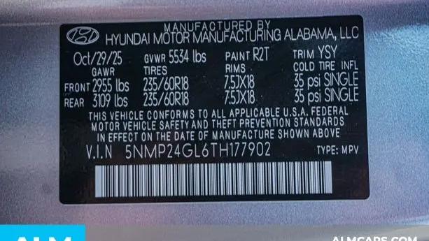 2026 Hyundai SANTA FE SEL