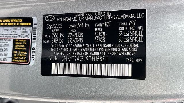2026 Hyundai SANTA FE SEL