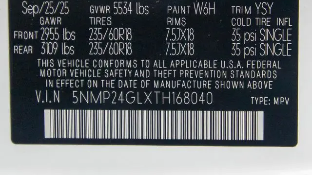2026 Hyundai SANTA FE SEL