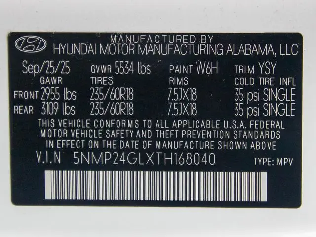 2026 Hyundai Santa Fe - $32,555