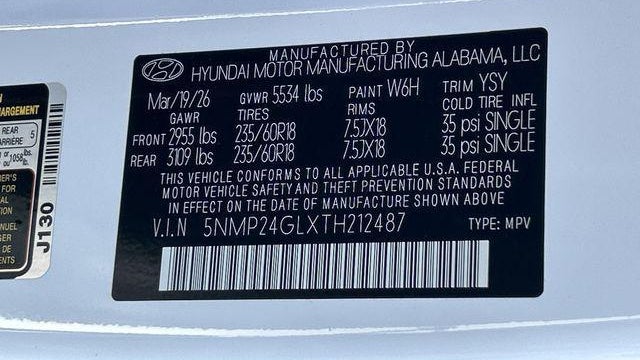 2026 Hyundai SANTA FE SEL