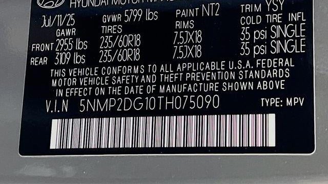 2026 Hyundai SANTA FE Hybrid SEL