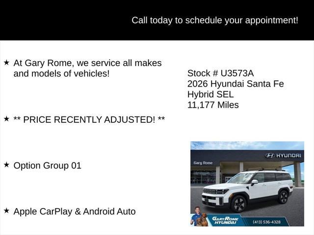 2026 Hyundai Santa Fe - $37,686
