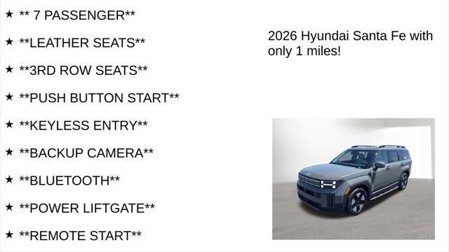 2026 Hyundai SANTA FE Hybrid SEL