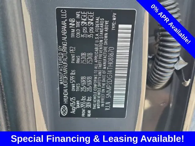 2026 Hyundai Santa Fe - $36,999
