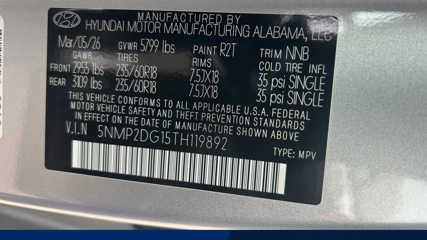 2026 Hyundai SANTA FE Hybrid SEL