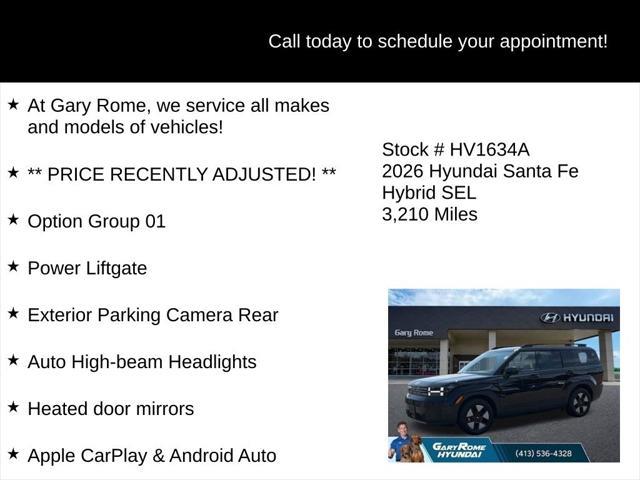 2026 Hyundai Santa Fe - $40,768