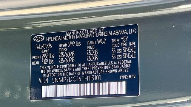 2026 Hyundai SANTA FE Hybrid SEL