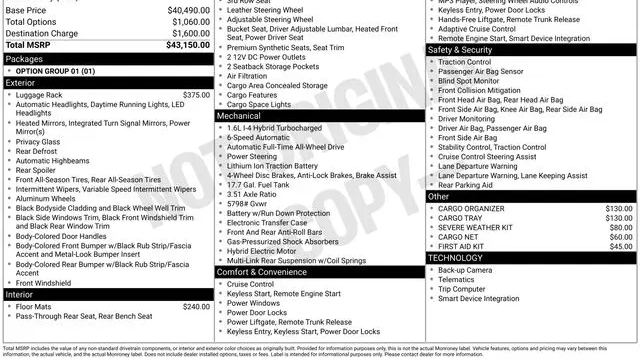 2026 Hyundai SANTA FE Hybrid SEL