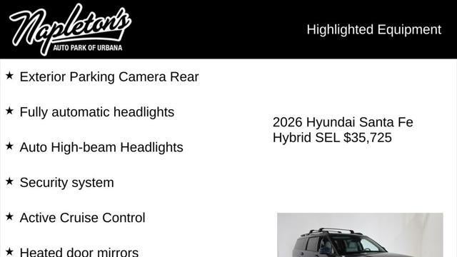 2026 Hyundai SANTA FE Hybrid SEL