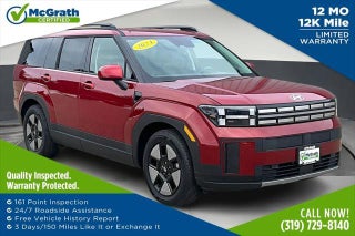 2024 Hyundai SANTA FE Hybrid with Ultimate Red Exterior
