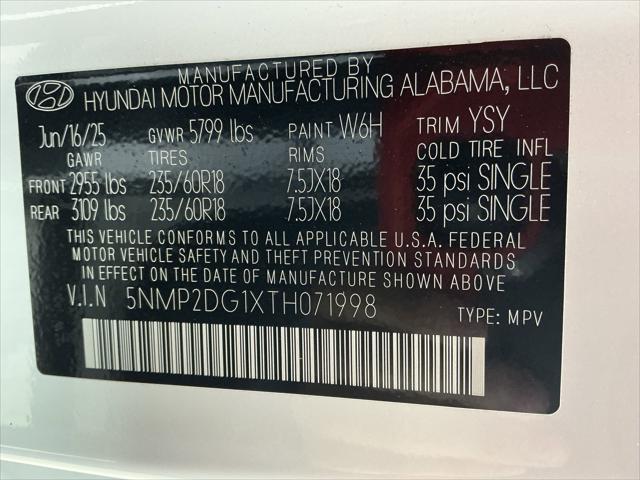 2026 Hyundai Santa Fe - $38,500
