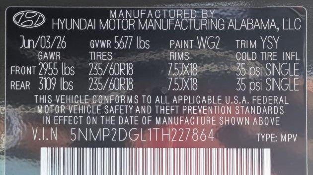2026 Hyundai SANTA FE SEL