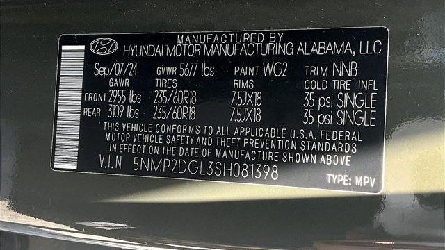 2025 Hyundai SANTA FE SEL